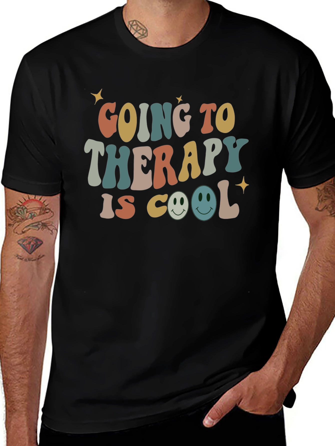 Therapy is Cool Graphic Tee