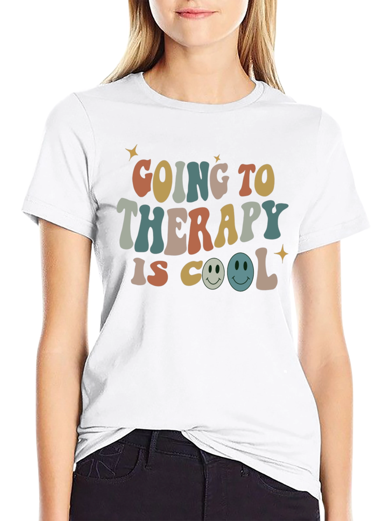 Therapy is Cool Graphic Tee