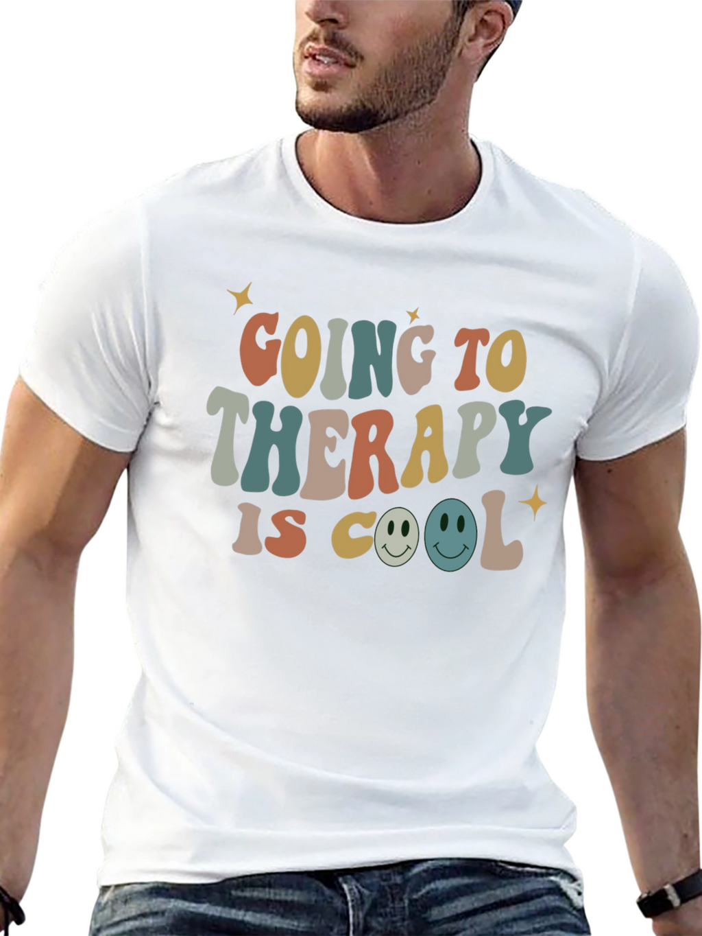 Therapy is Cool Graphic Tee