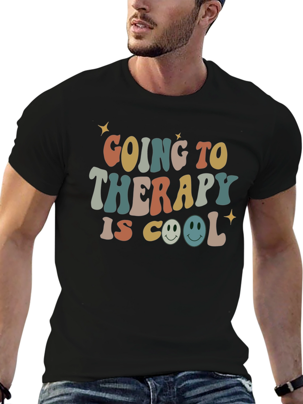 Therapy is Cool Graphic Tee