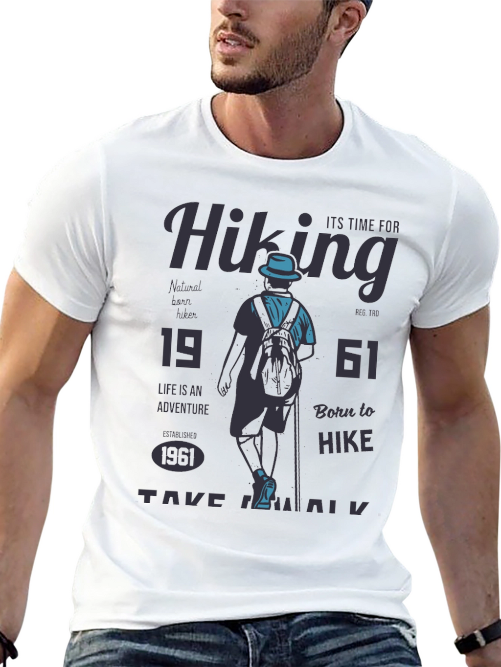 Hiking Adventure Graphic T-Shirt