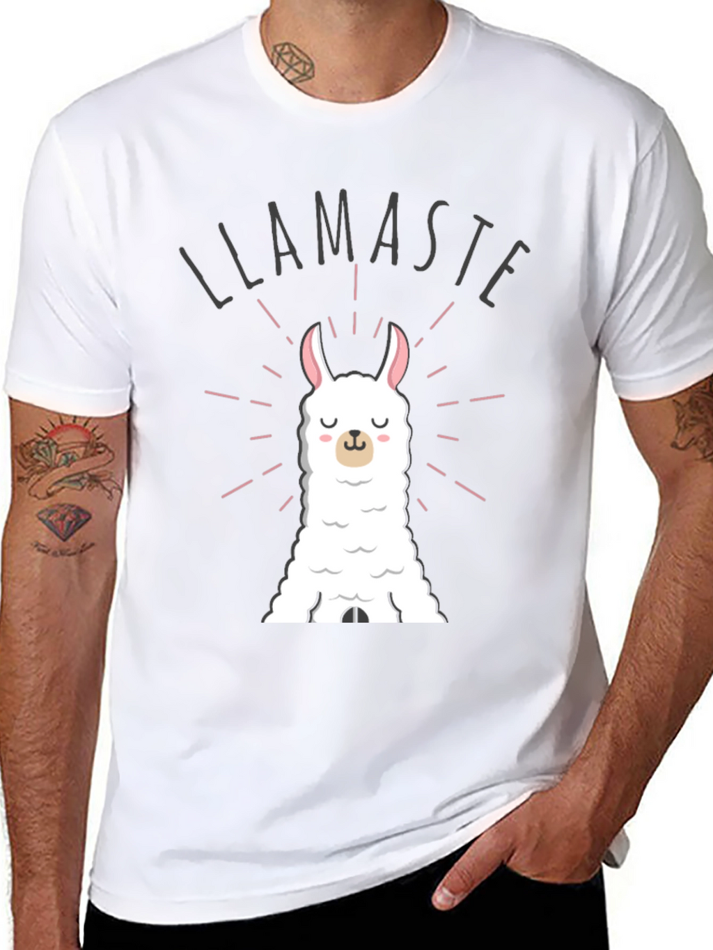Llamaste Funny Llama T-Shirt - Black