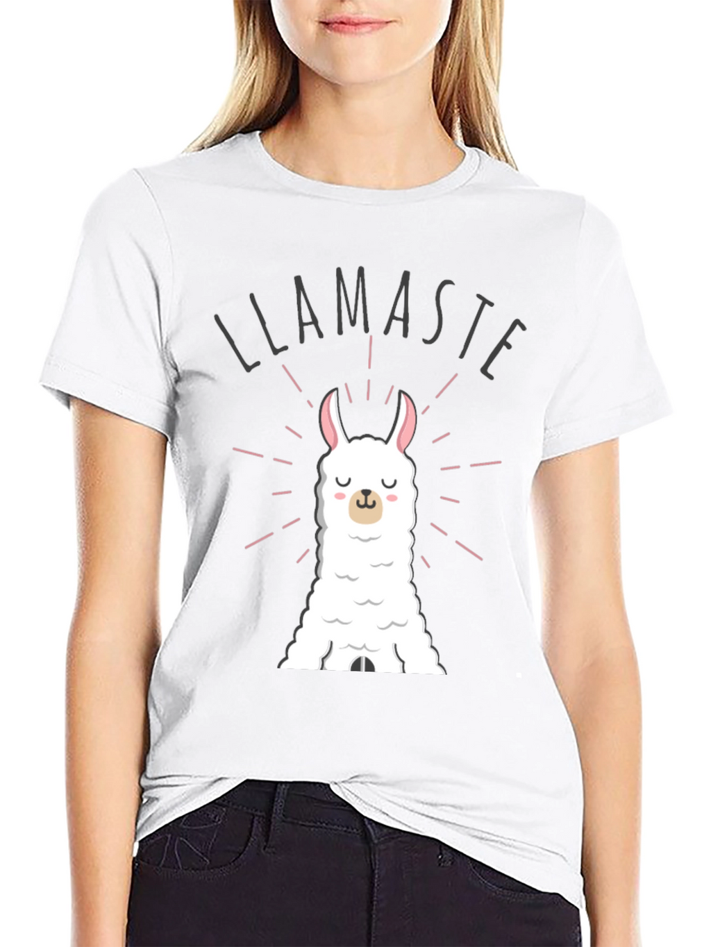 Llamaste Funny Llama T-Shirt - Black