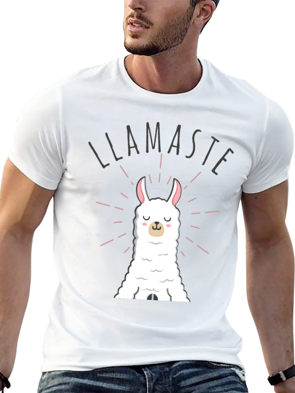Llamaste Funny Llama T-Shirt - Black
