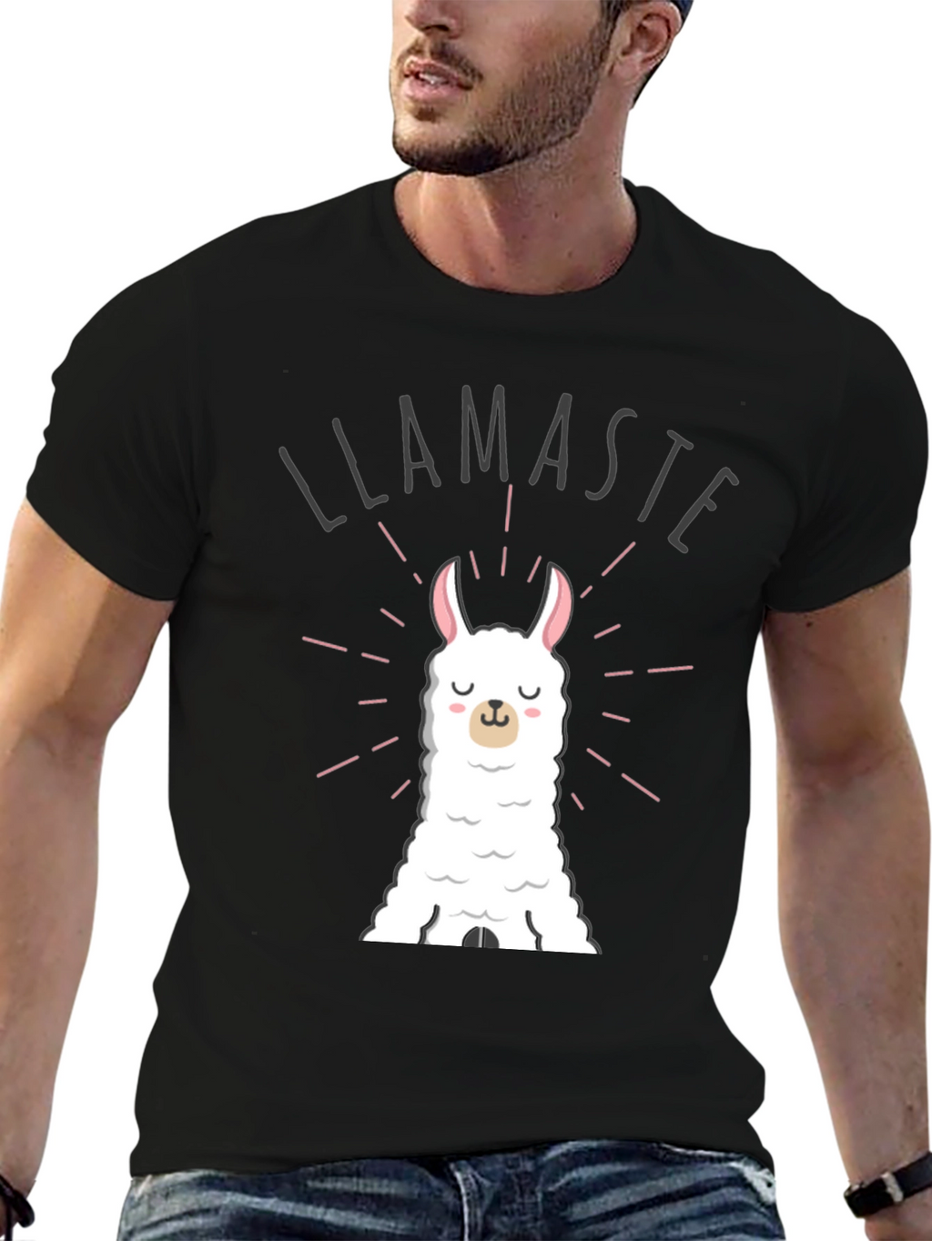Llamaste Funny Llama T-Shirt - Black