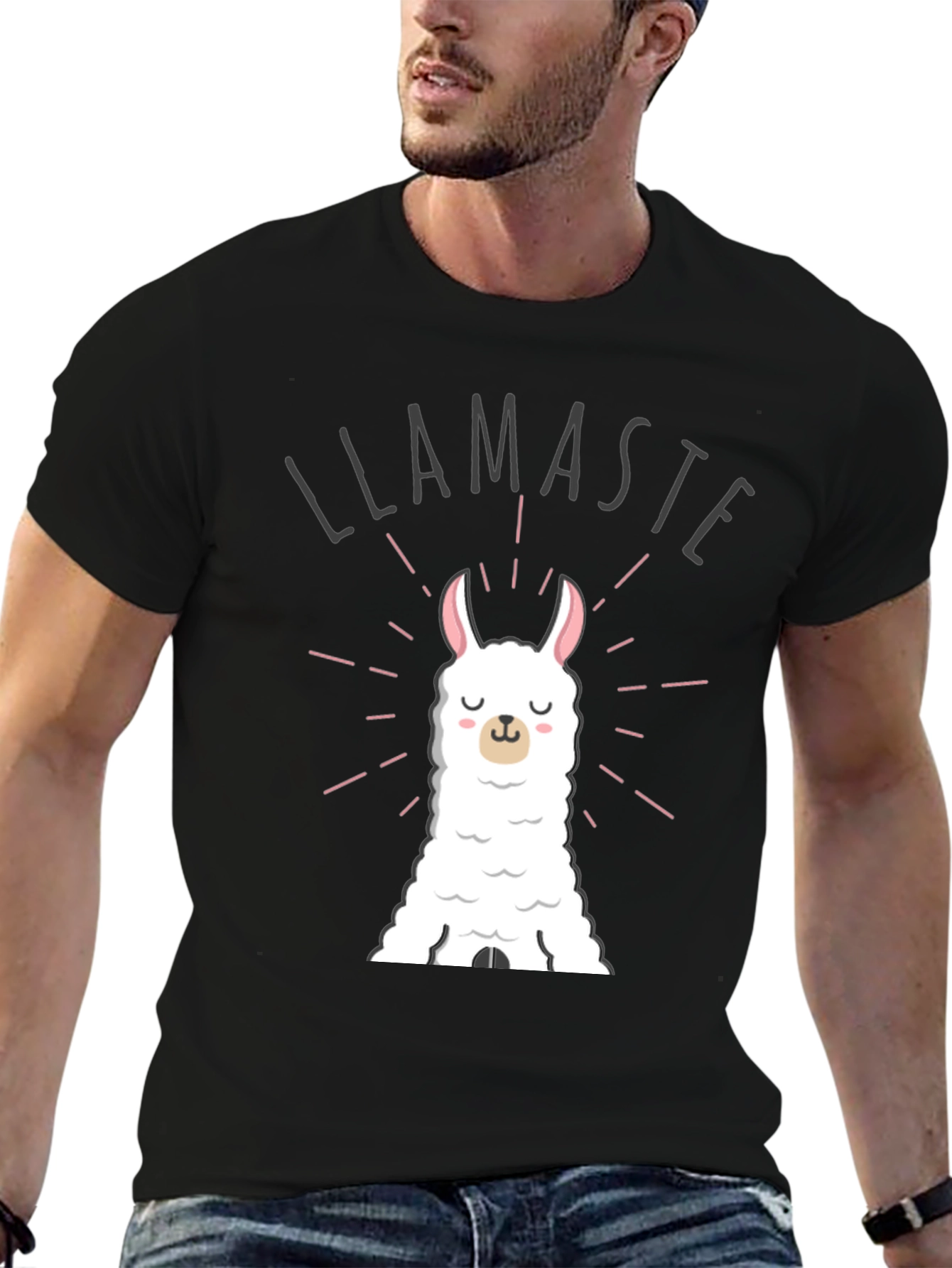 Llamaste Funny Llama T-Shirt - Black