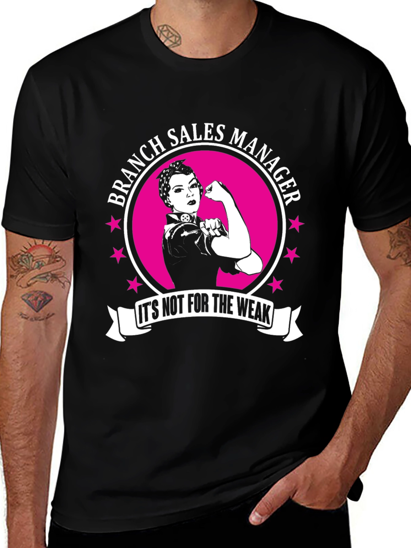 Branch Sales Manager Its Not For The Weak T-Shirt