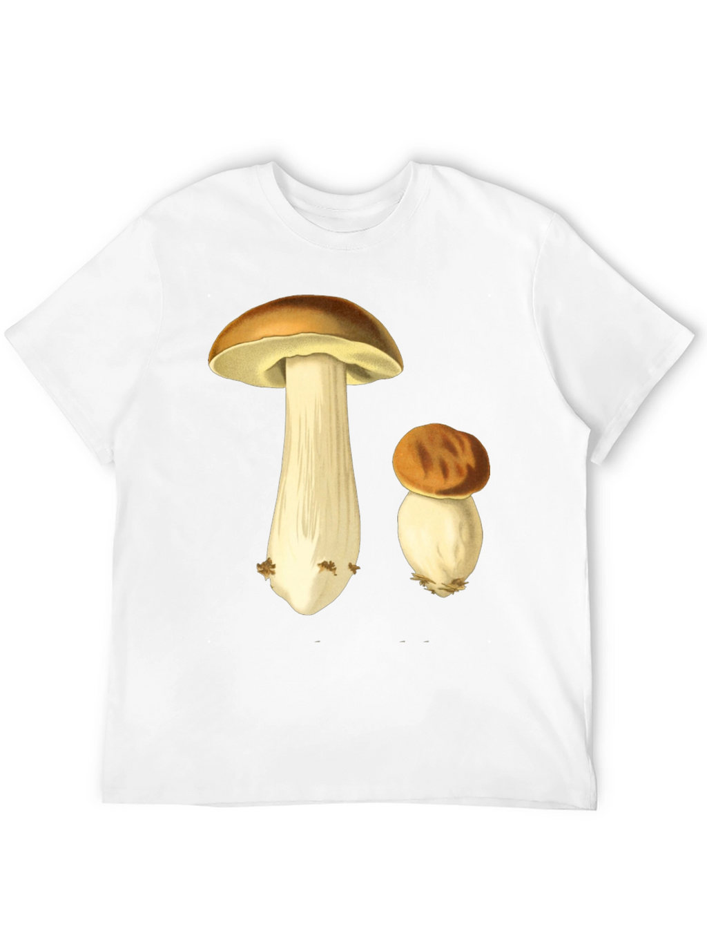 Mushroom Graphic Tee - Botanical Print