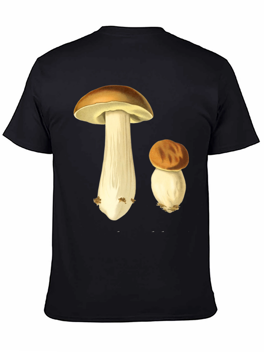 Mushroom Graphic Tee - Botanical Print
