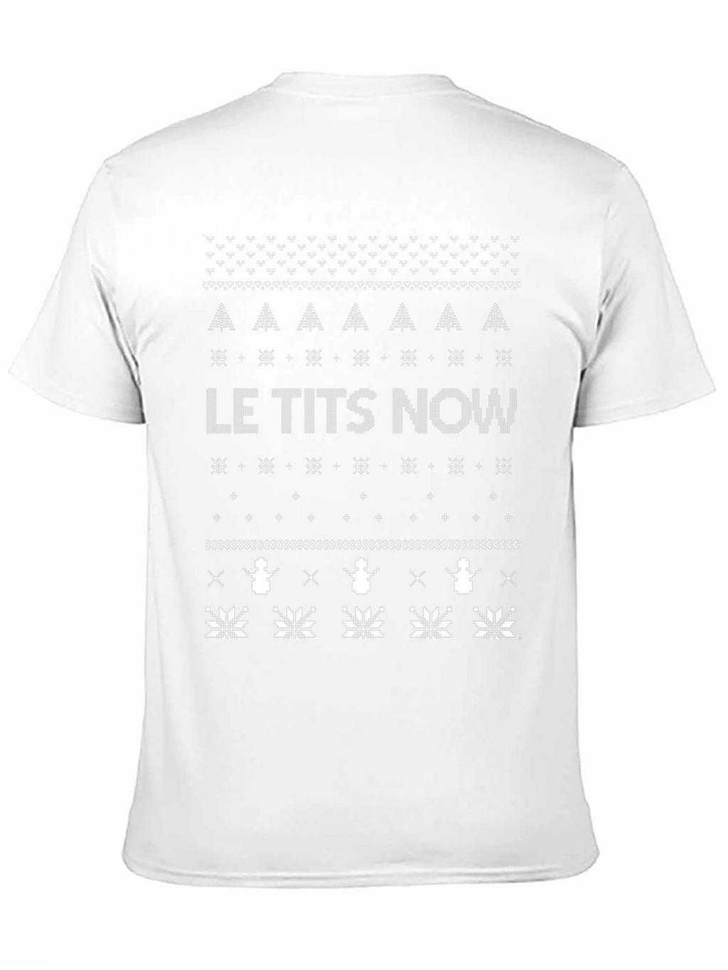 Le Tits Now Christmas Sweater T-Shirt
