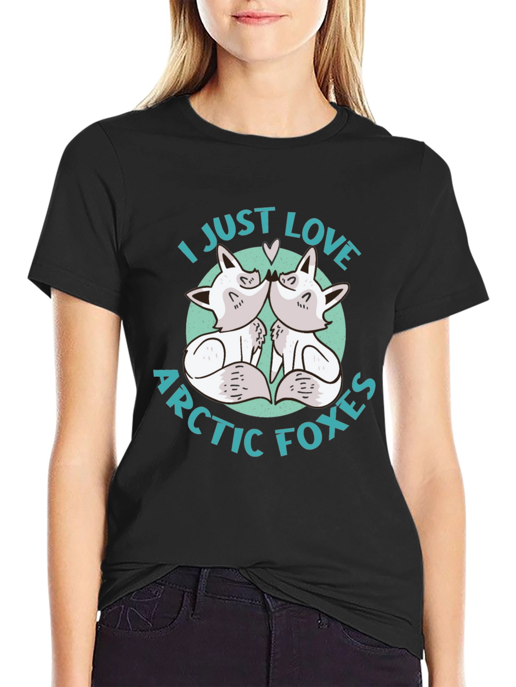 I Just Love Arctic Foxes Graphic T-Shirt