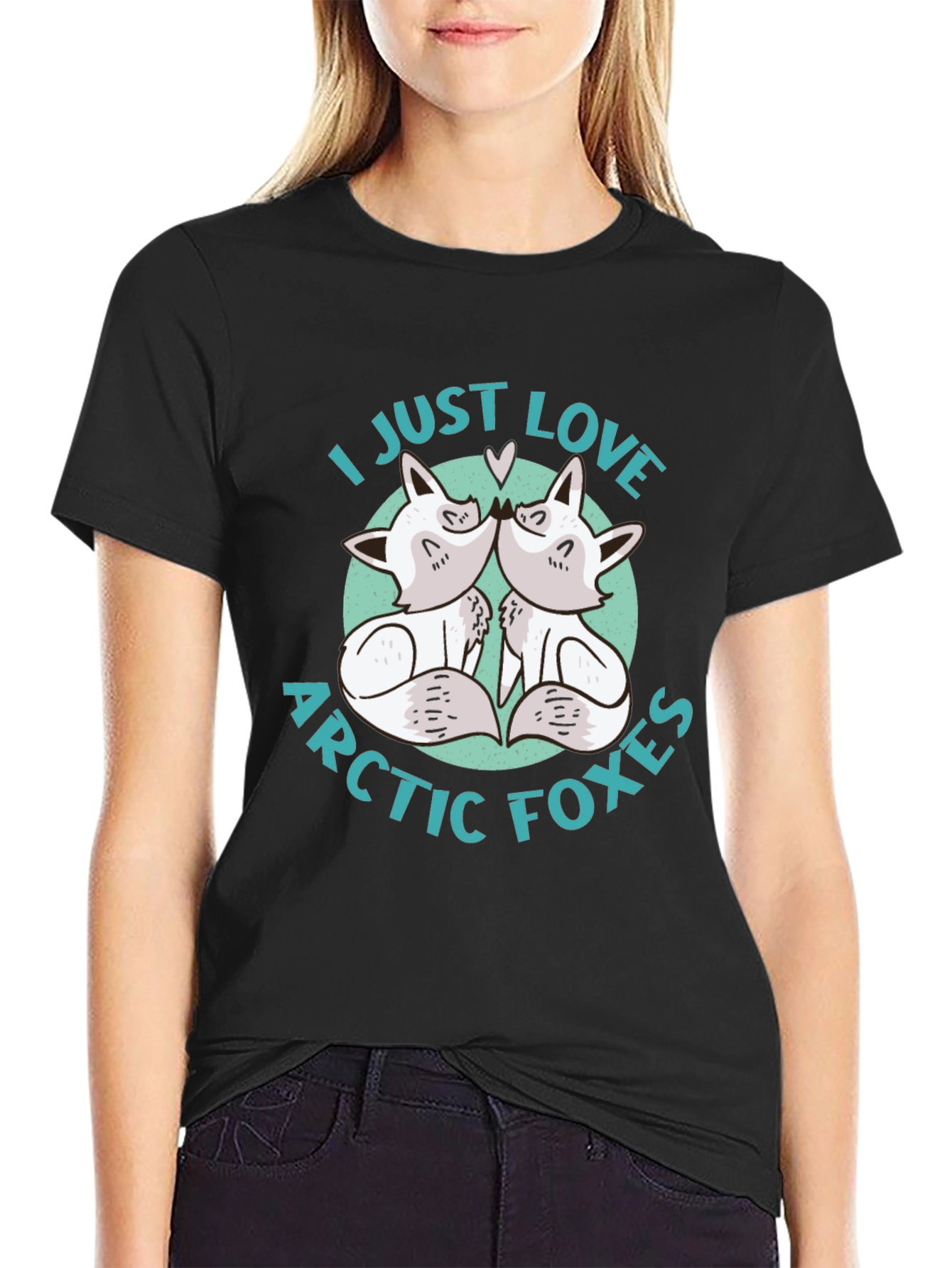 I Just Love Arctic Foxes Graphic T-Shirt
