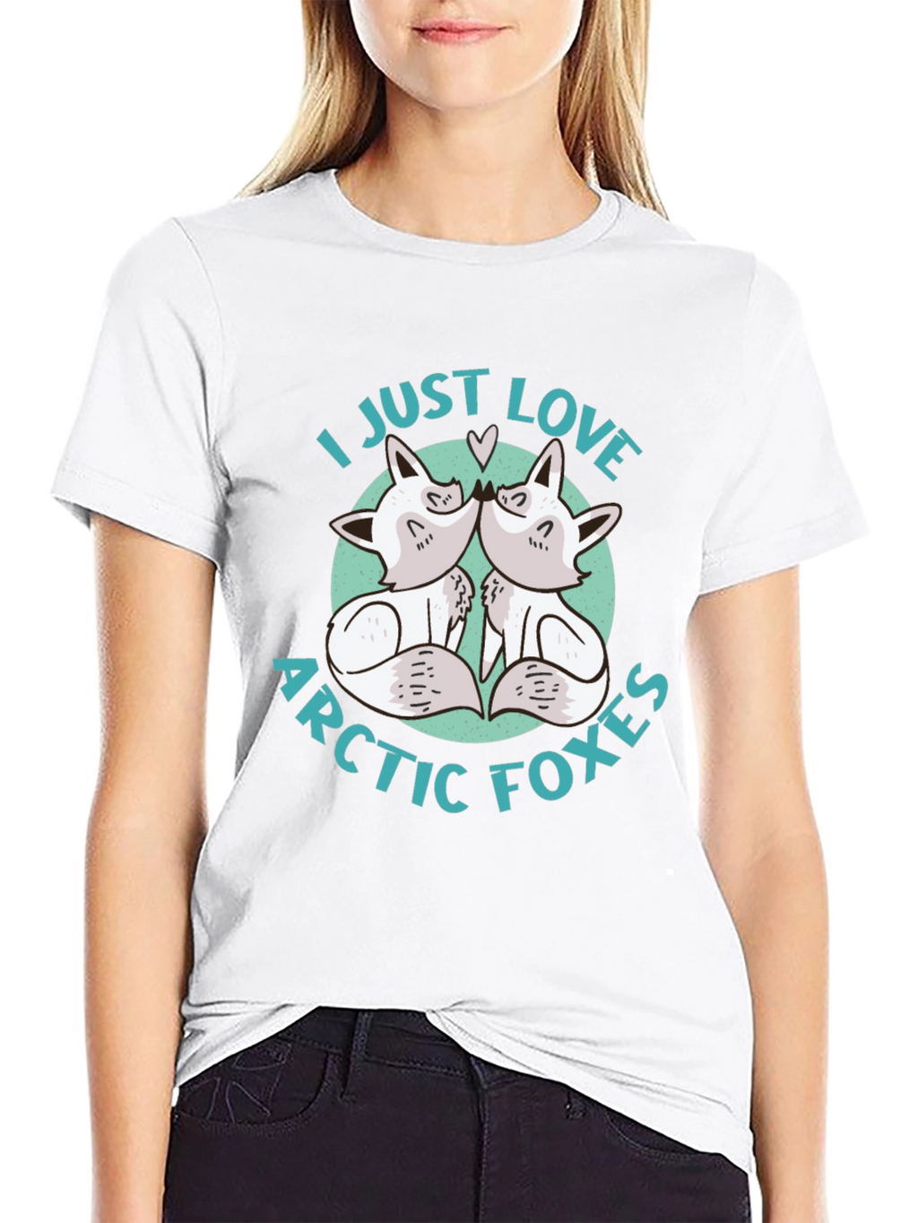 I Just Love Arctic Foxes Graphic T-Shirt