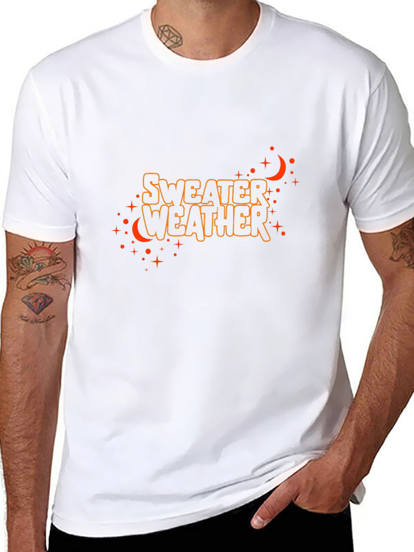 Sweater Weather Graphic Tee - Cozy Season Shirt