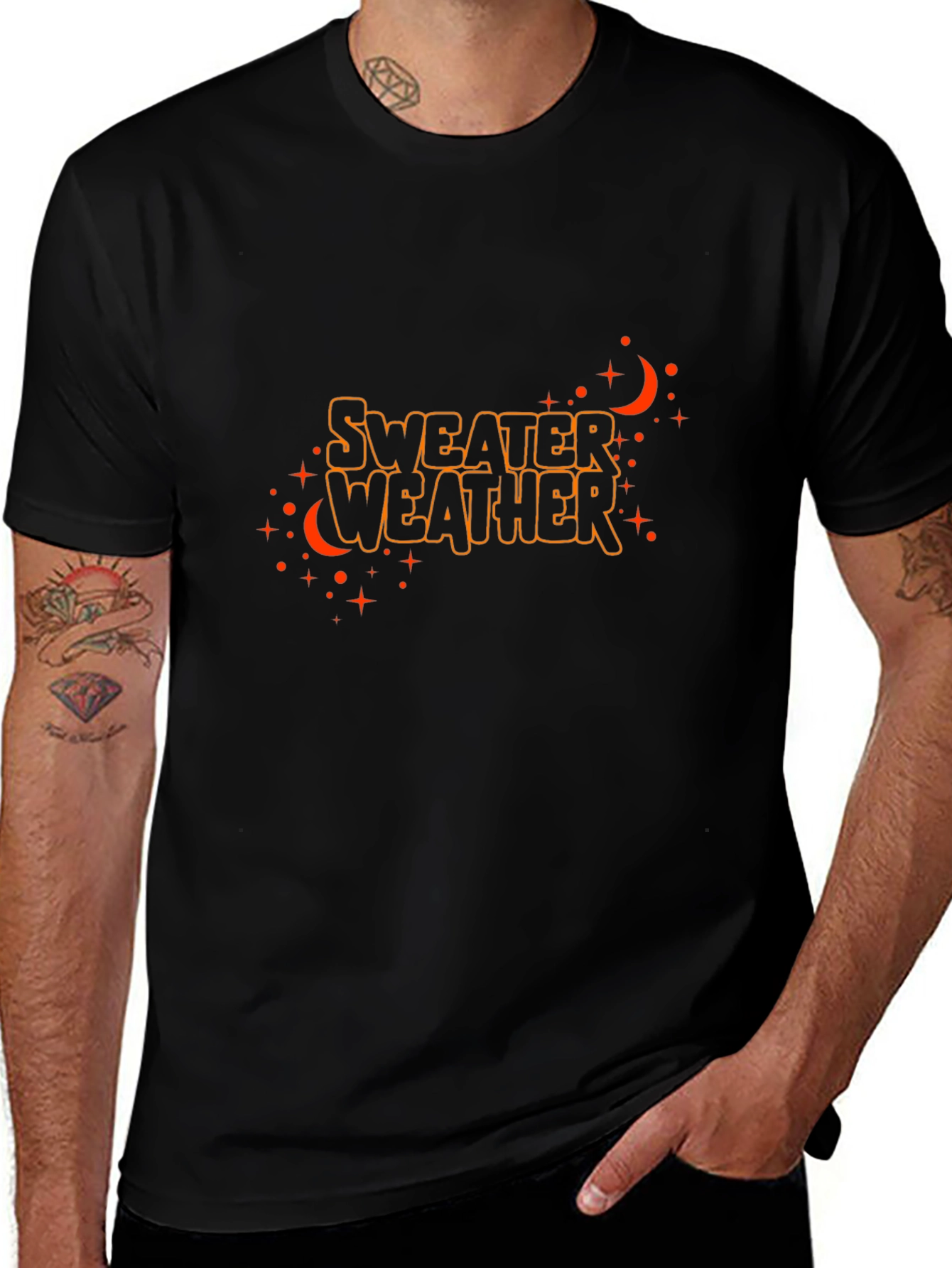 Sweater Weather Graphic Tee - Cozy Season Shirt