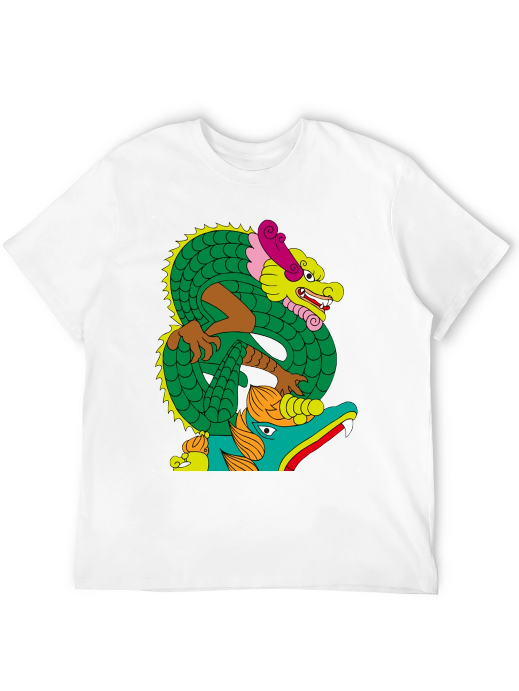 Dragon Graphic Tee - Bold Artistic Design