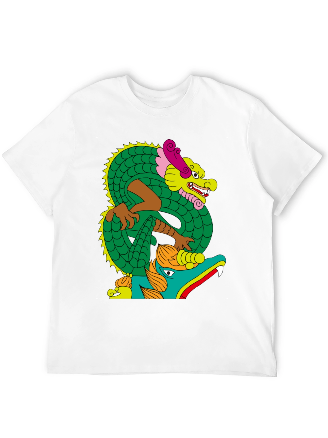 Dragon Graphic Tee - Bold Artistic Design