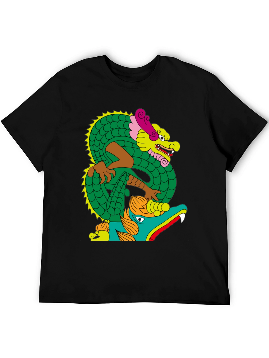 Dragon Graphic Tee - Bold Artistic Design