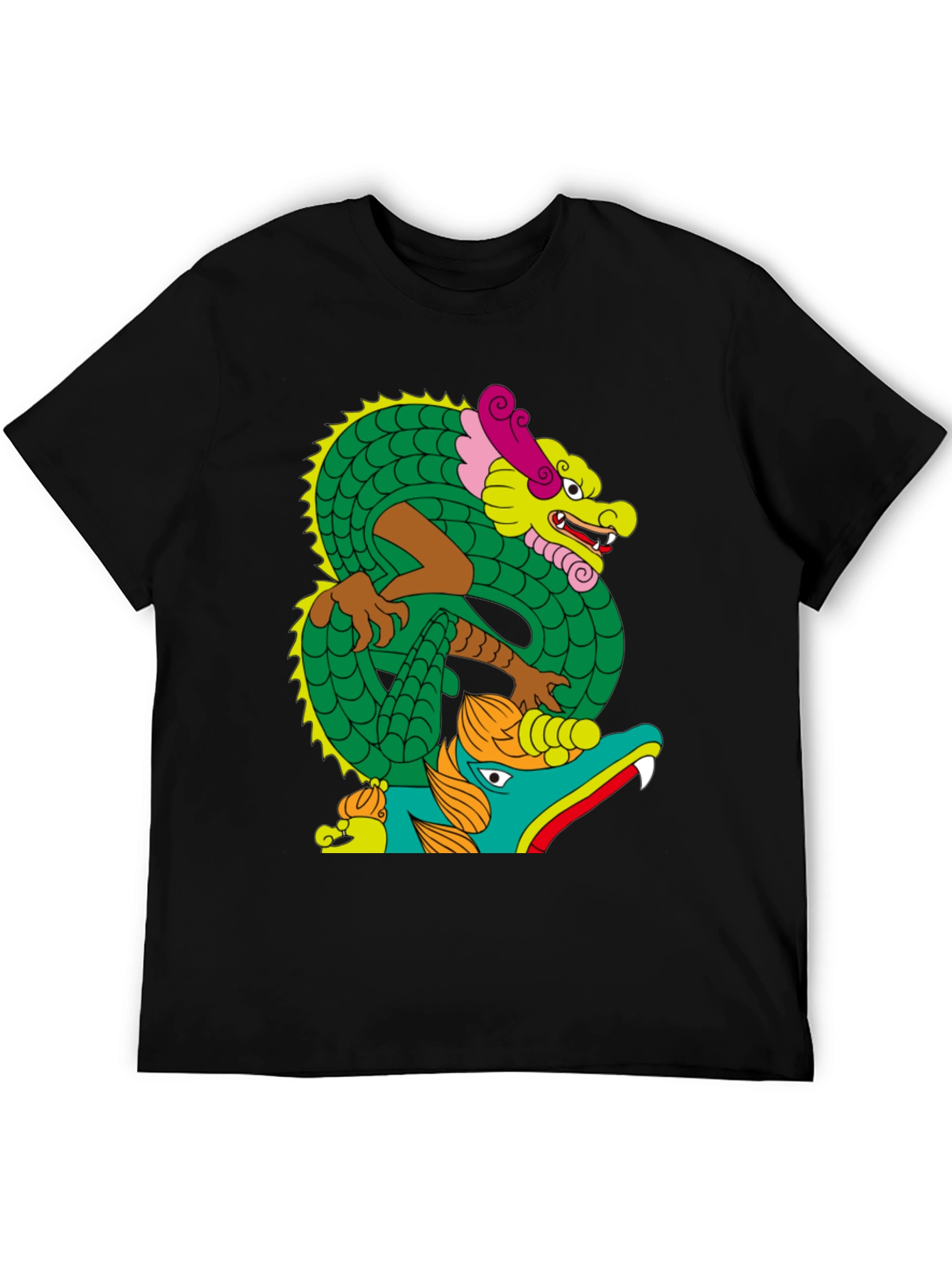 Dragon Graphic Tee - Bold Artistic Design