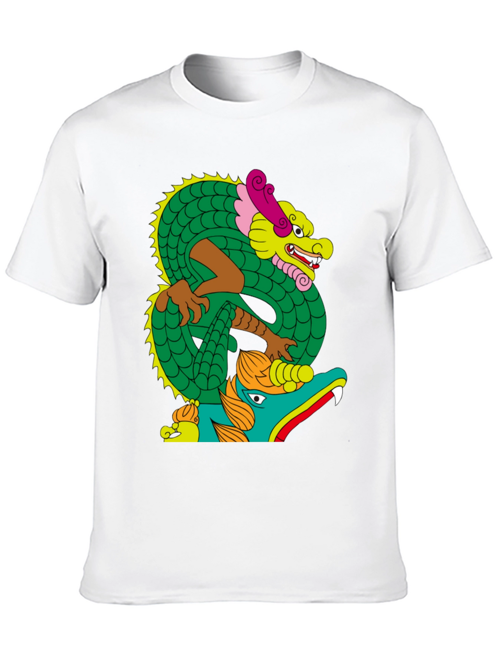 Dragon Graphic Tee - Bold Artistic Design