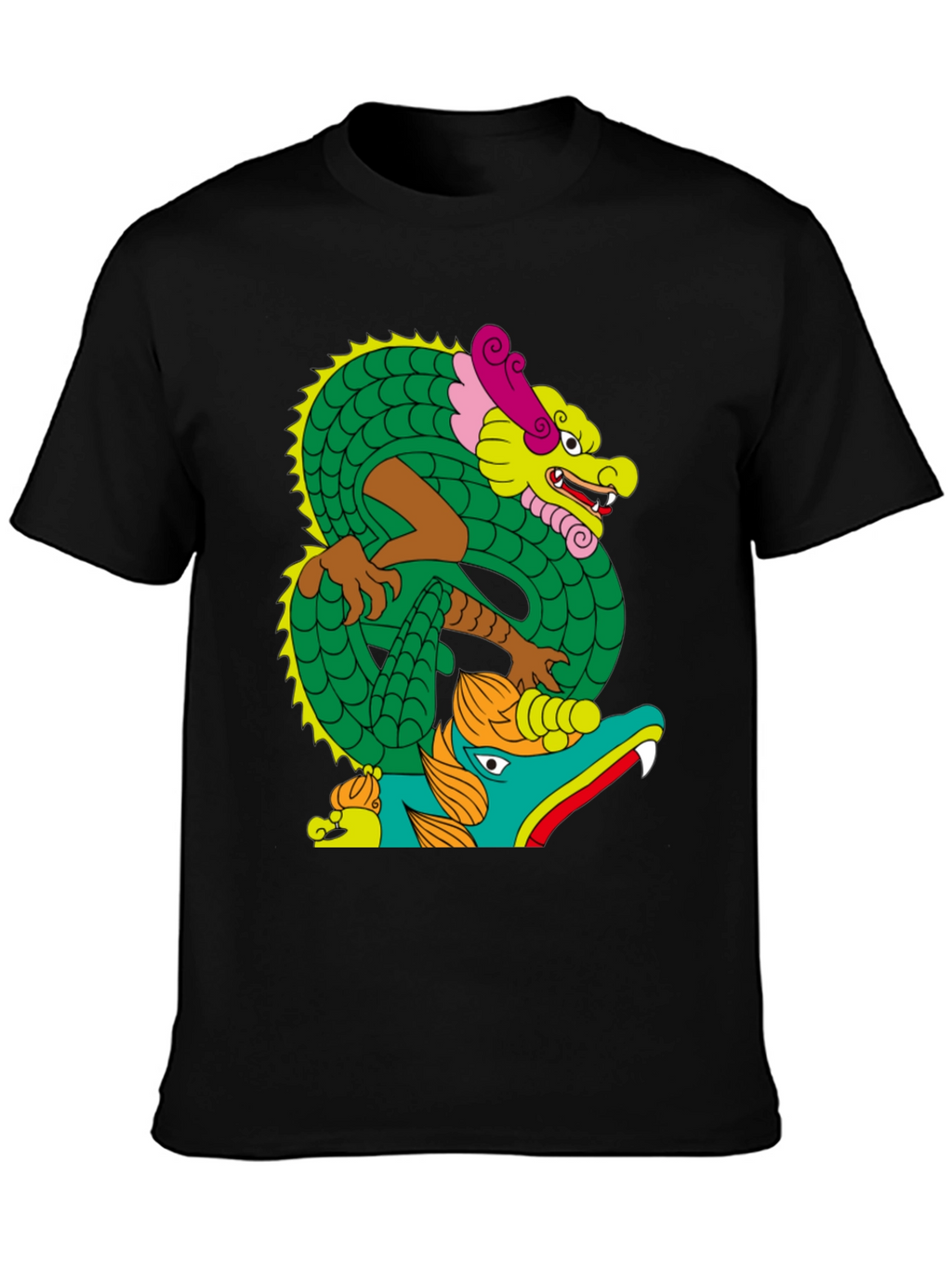 Dragon Graphic Tee - Bold Artistic Design