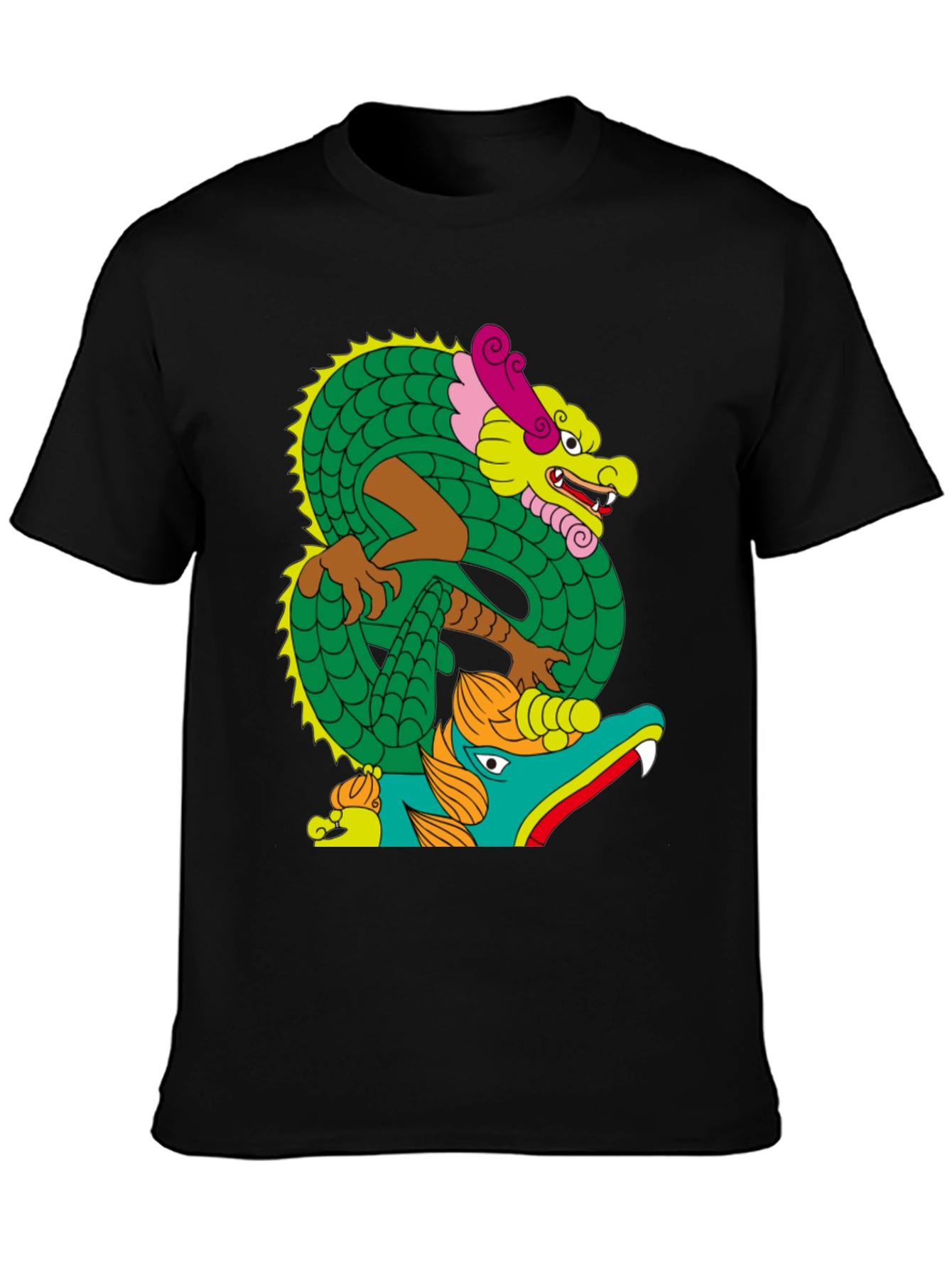 Dragon Graphic Tee - Bold Artistic Design