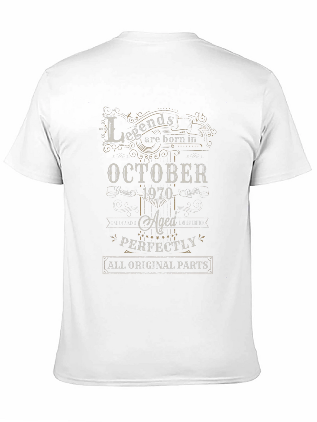 Legends Born in October 1970 T-Shirt