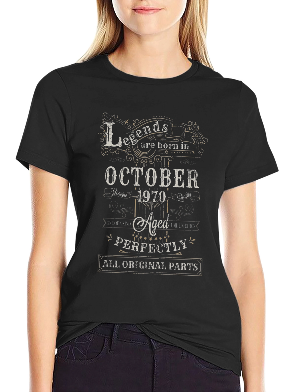 Legends Born in October 1970 T-Shirt