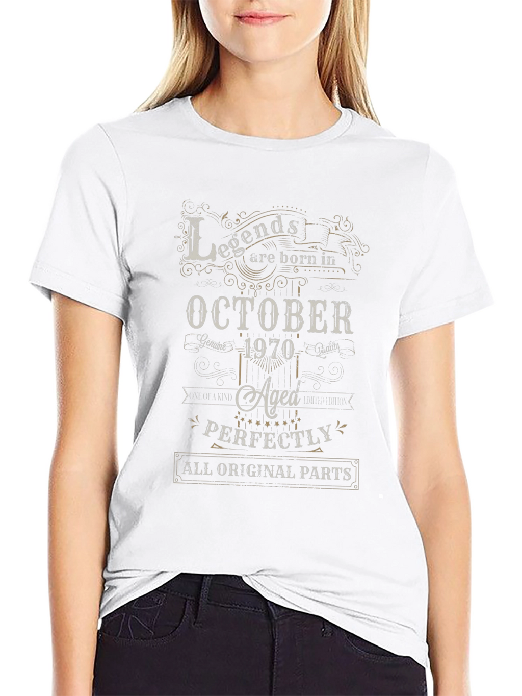 Legends Born in October 1970 T-Shirt