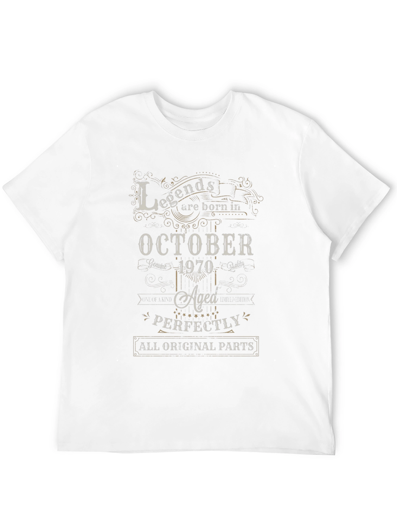 Legends Born in October 1970 T-Shirt
