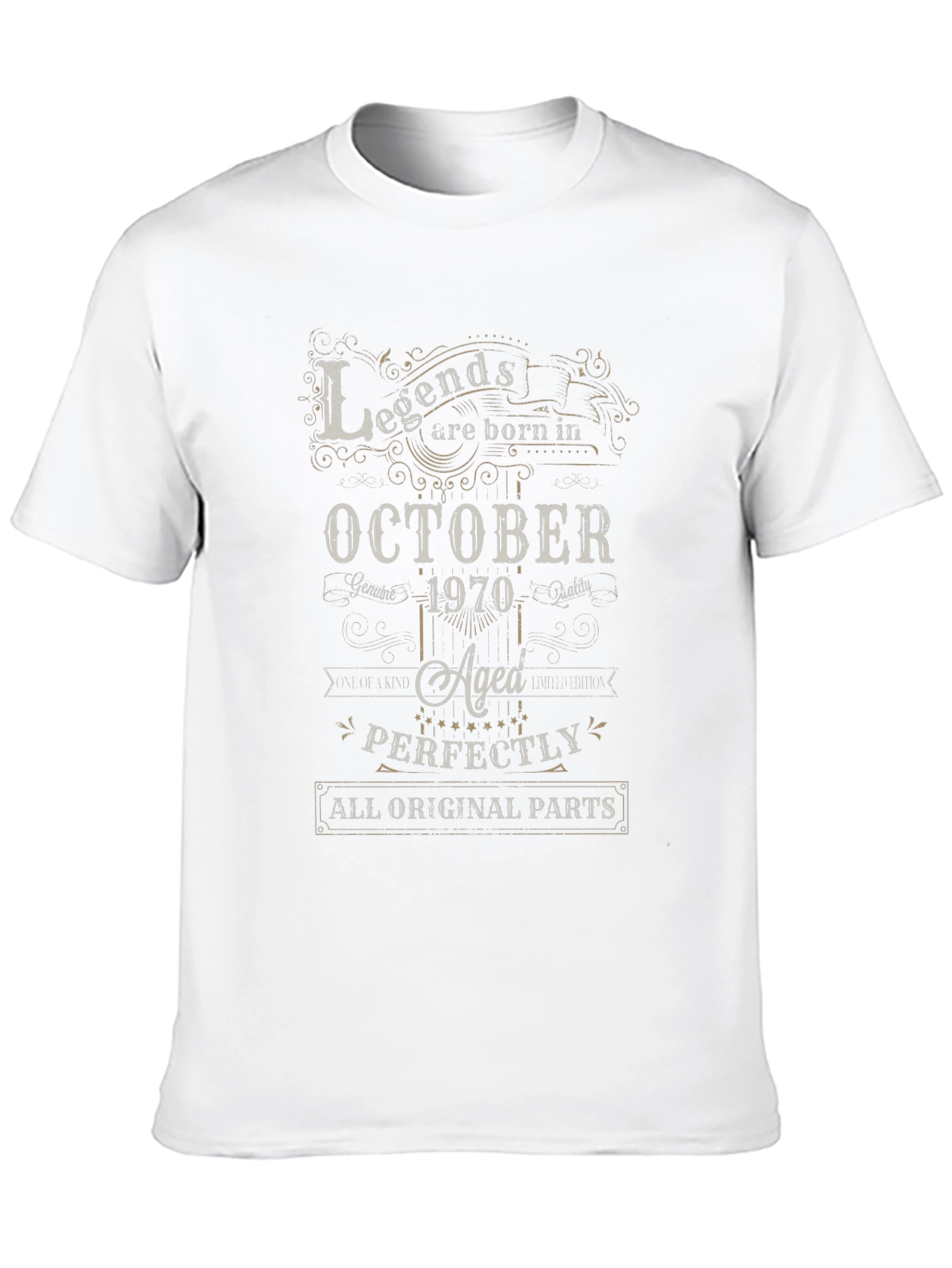 Legends Born in October 1970 T-Shirt
