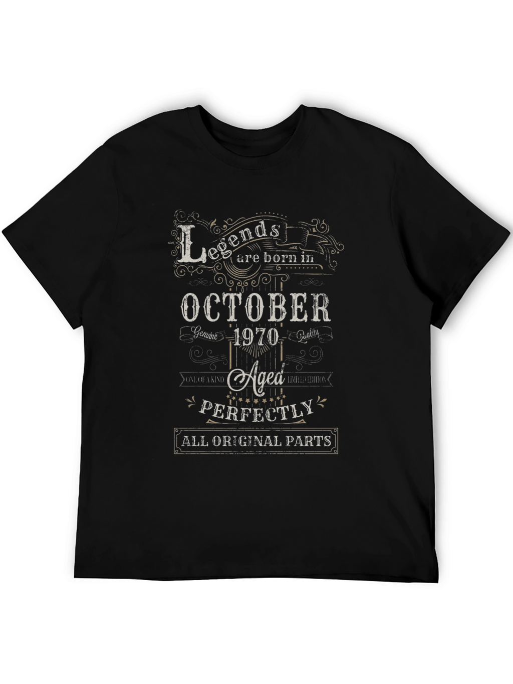 Legends Born in October 1970 T-Shirt