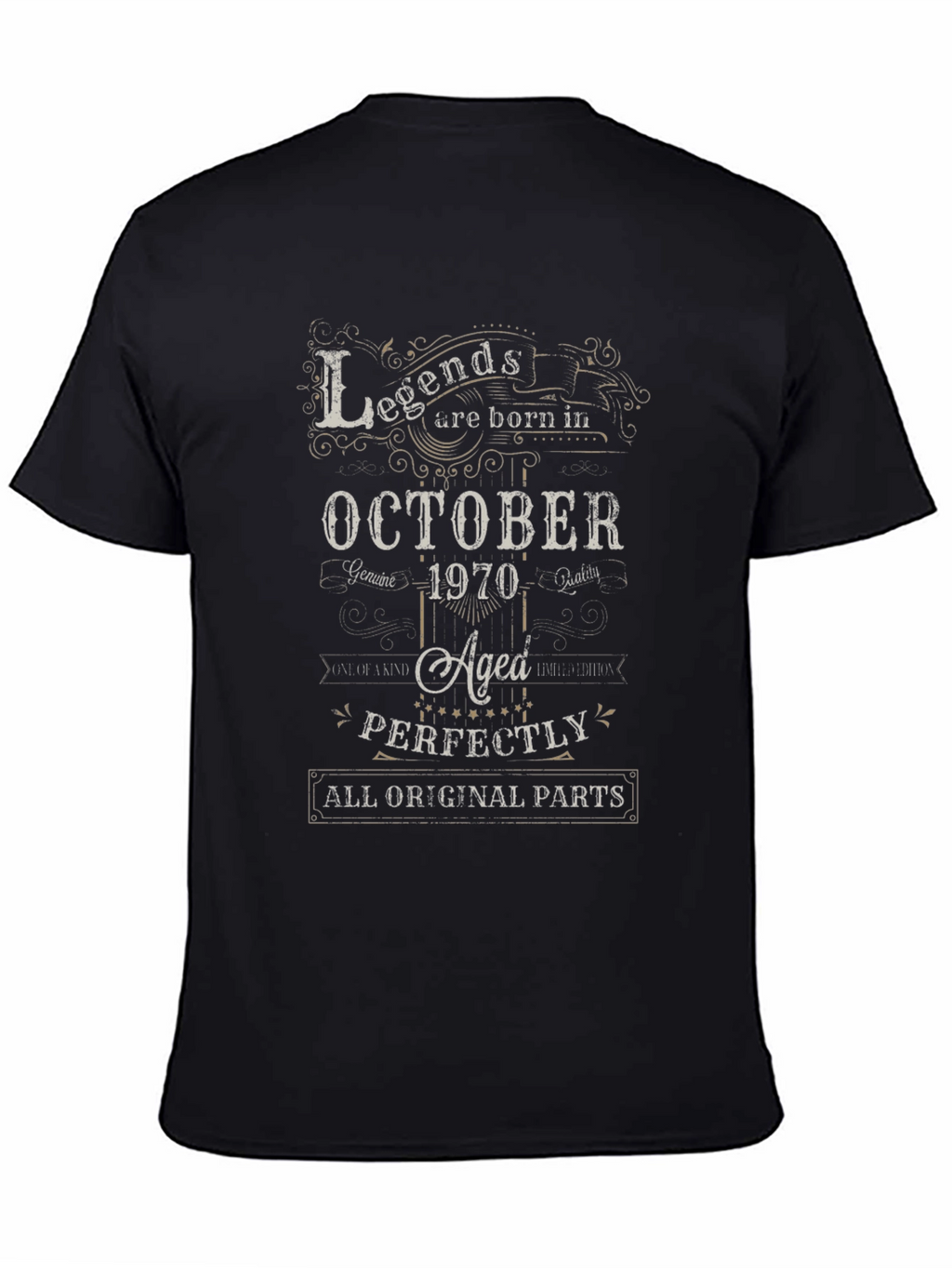 Legends Born in October 1970 T-Shirt
