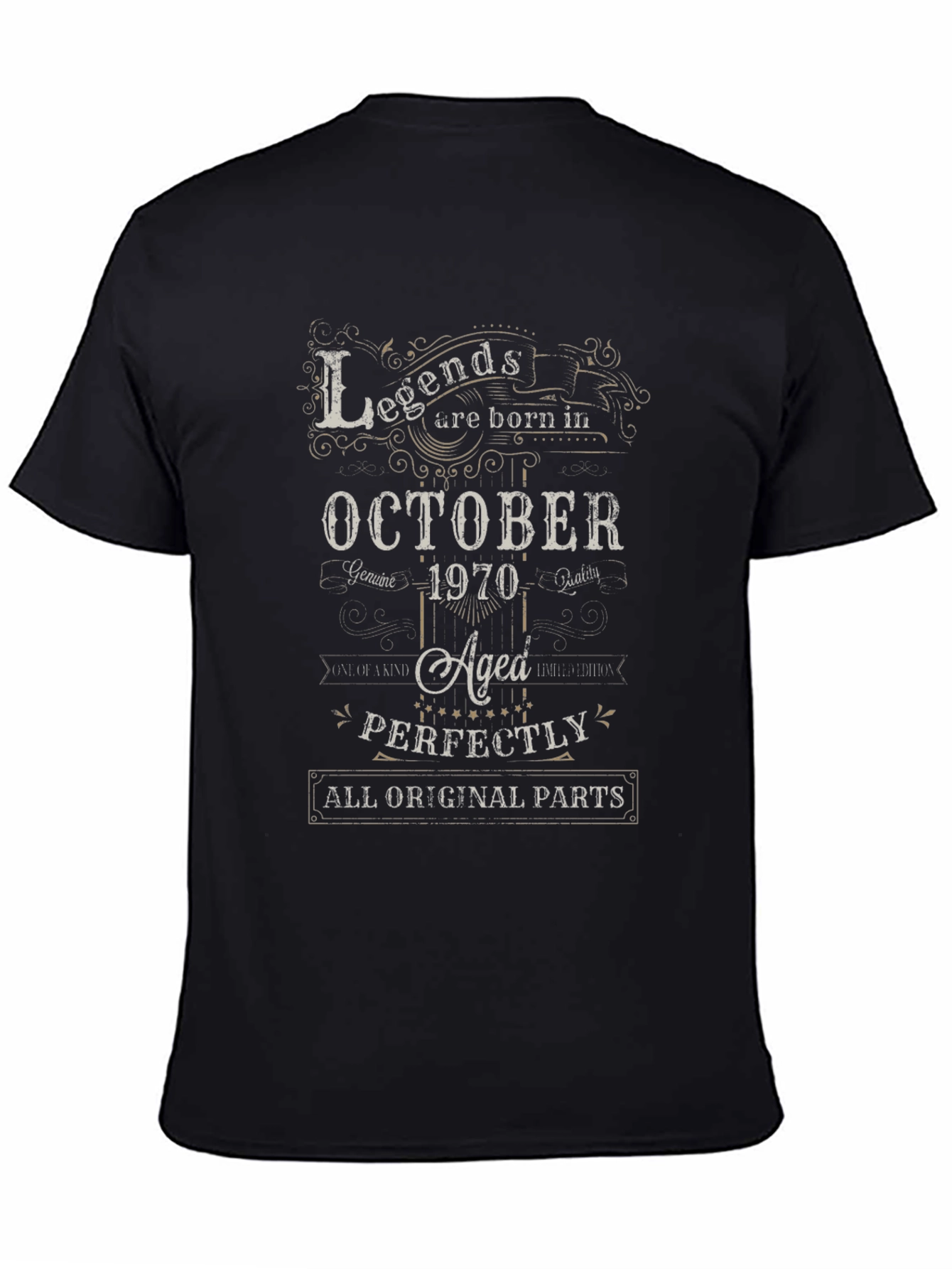 Legends Born in October 1970 T-Shirt