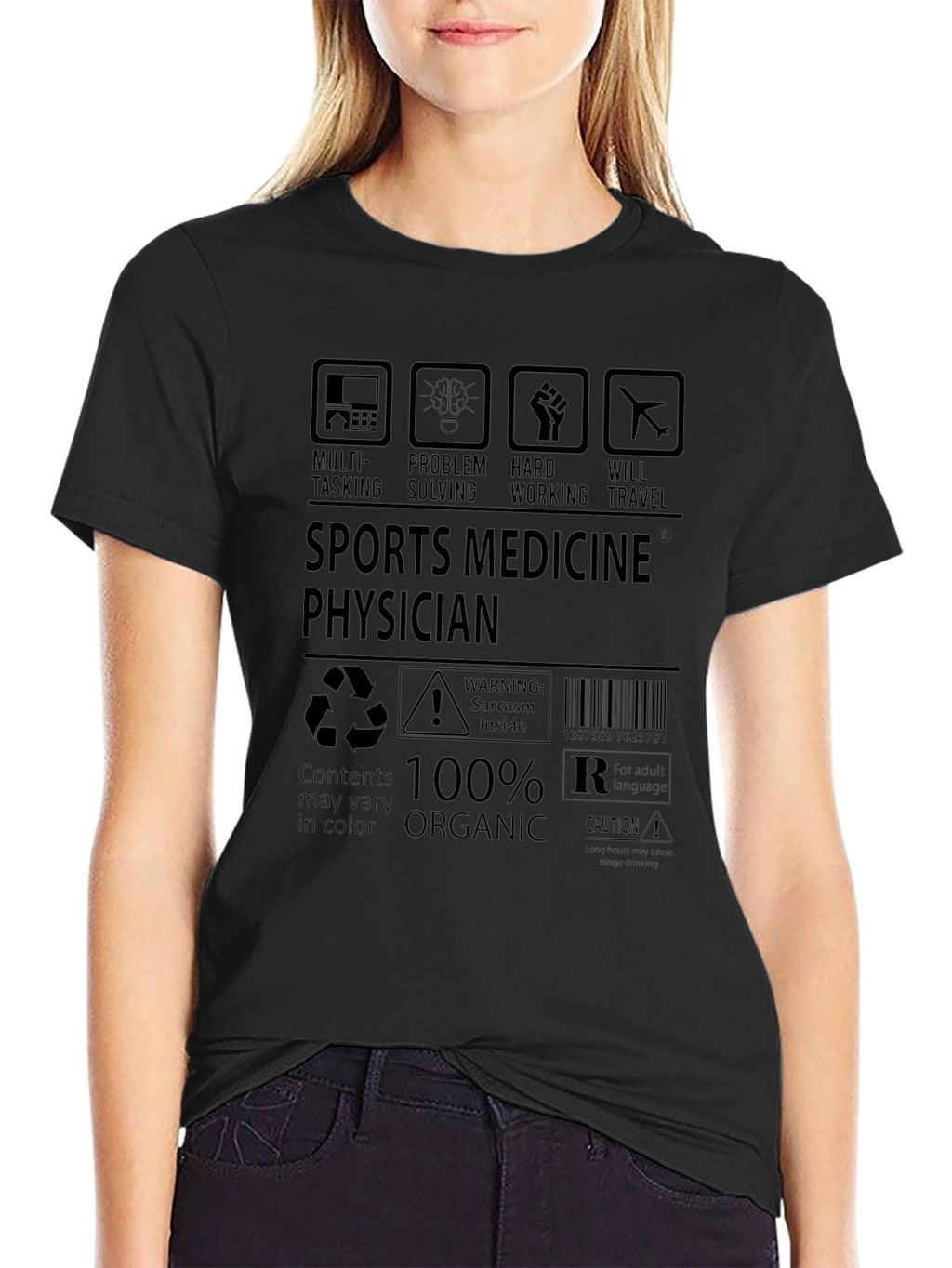 Sports Medicine Physician 100% Organic T-Shirt