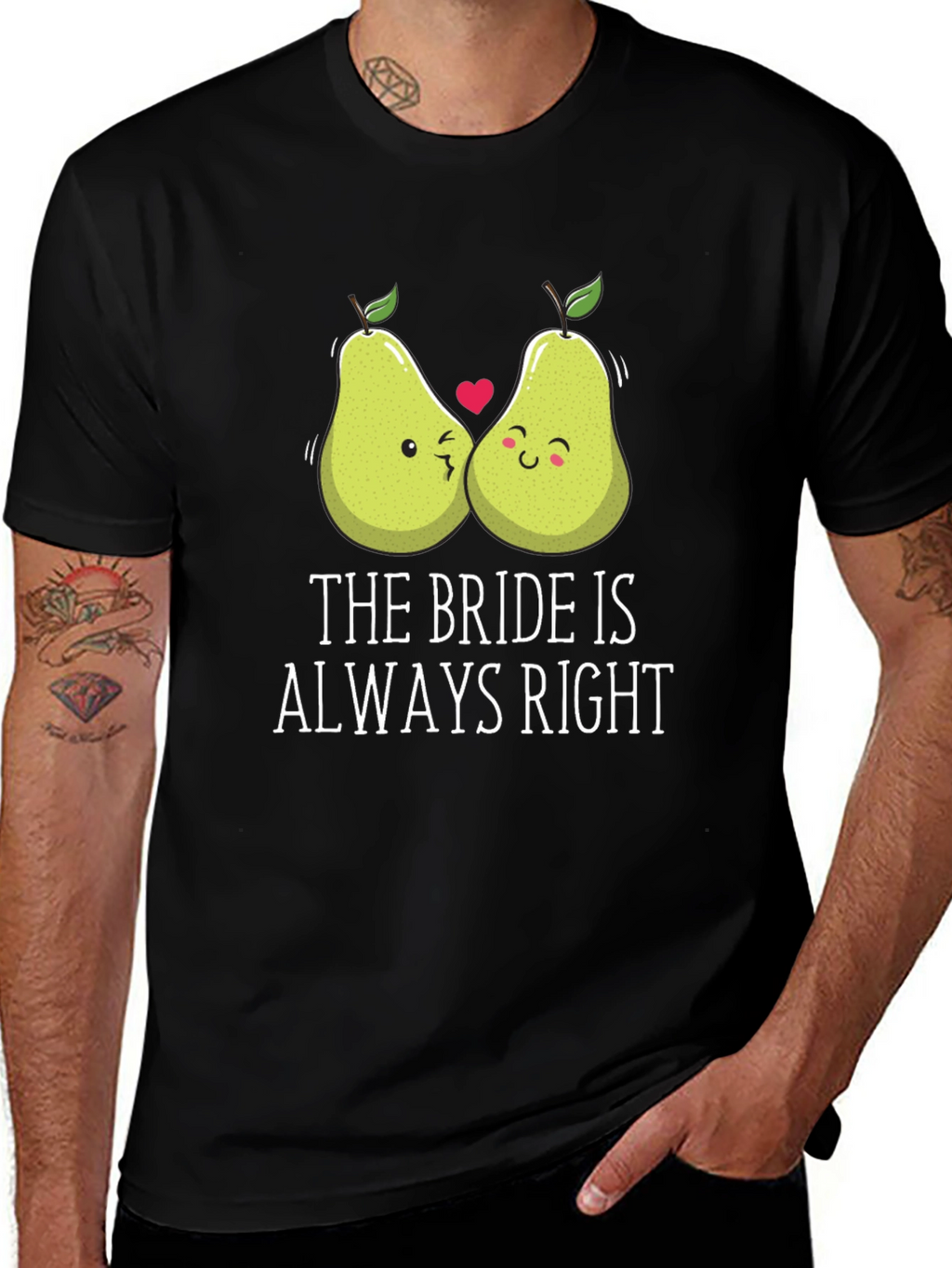 Funny Bride T-Shirt - The Bride Is Always Right