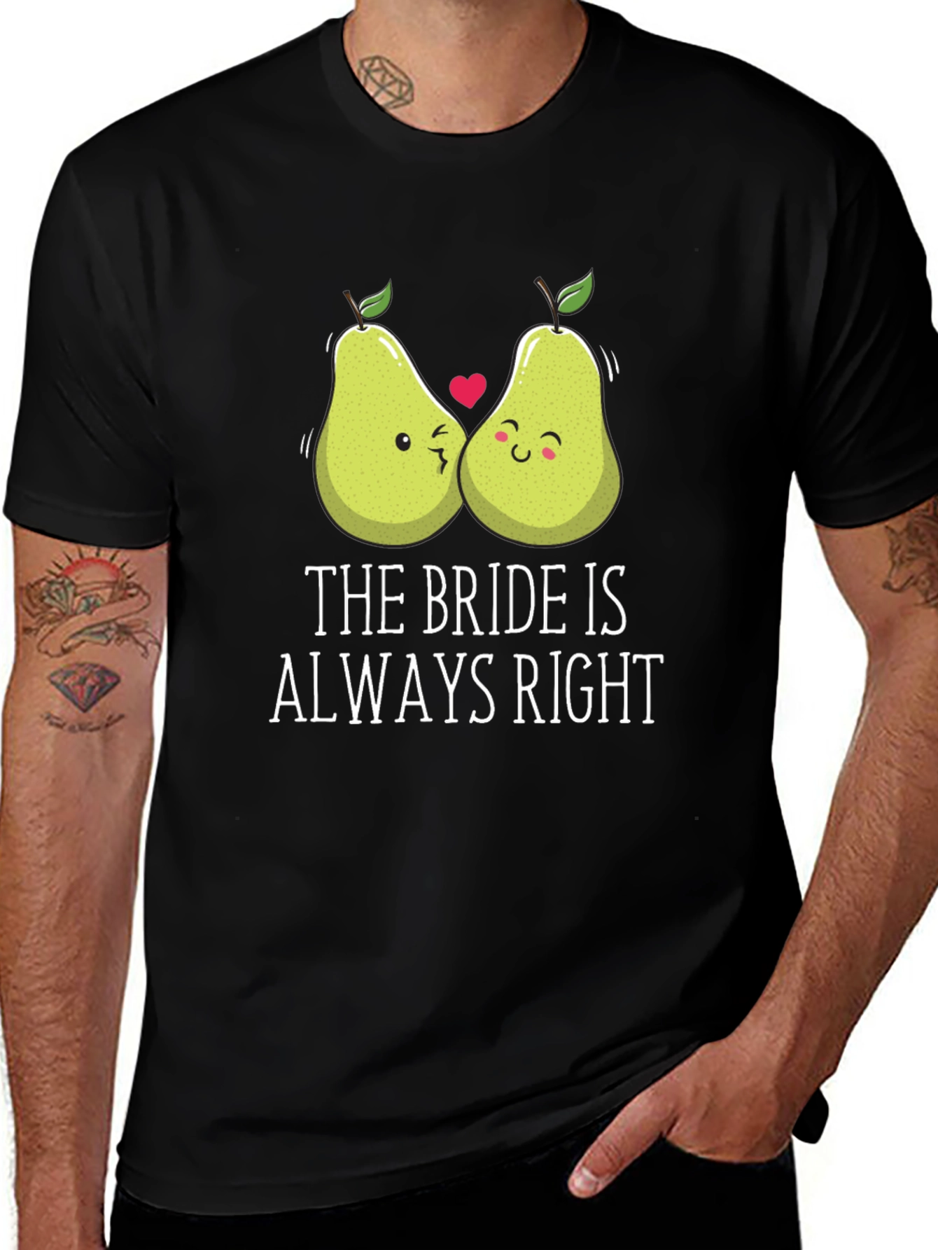 Funny Bride T-Shirt - The Bride Is Always Right
