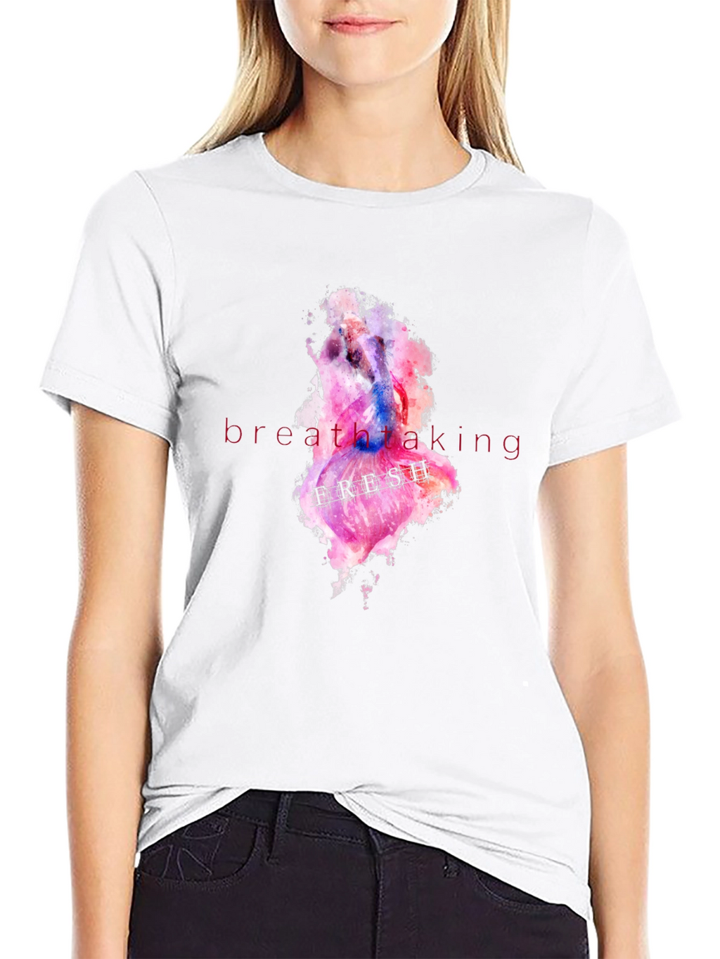 Watercolor Breathtaking Graphic T-Shirt