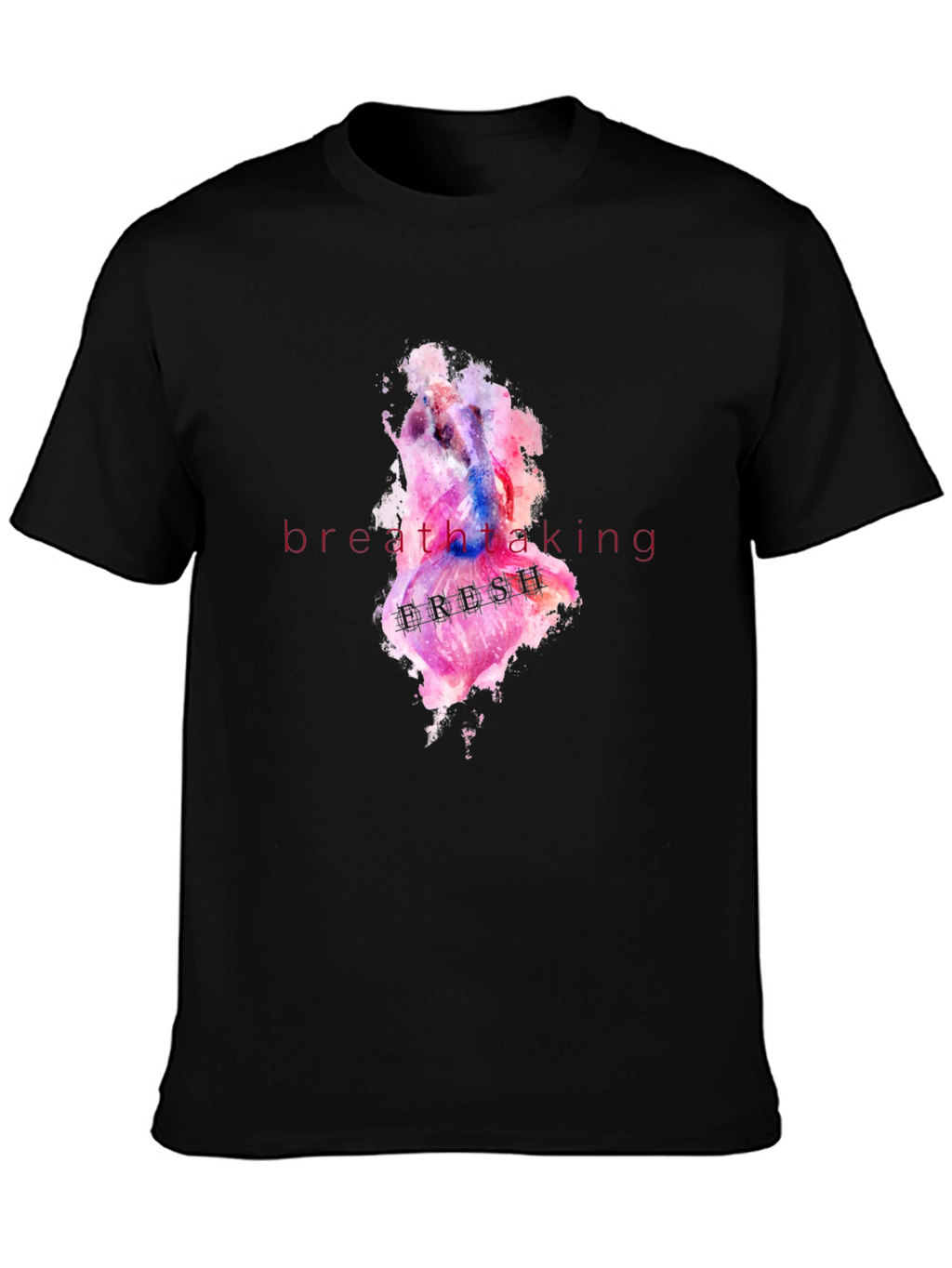 Watercolor Breathtaking Graphic T-Shirt