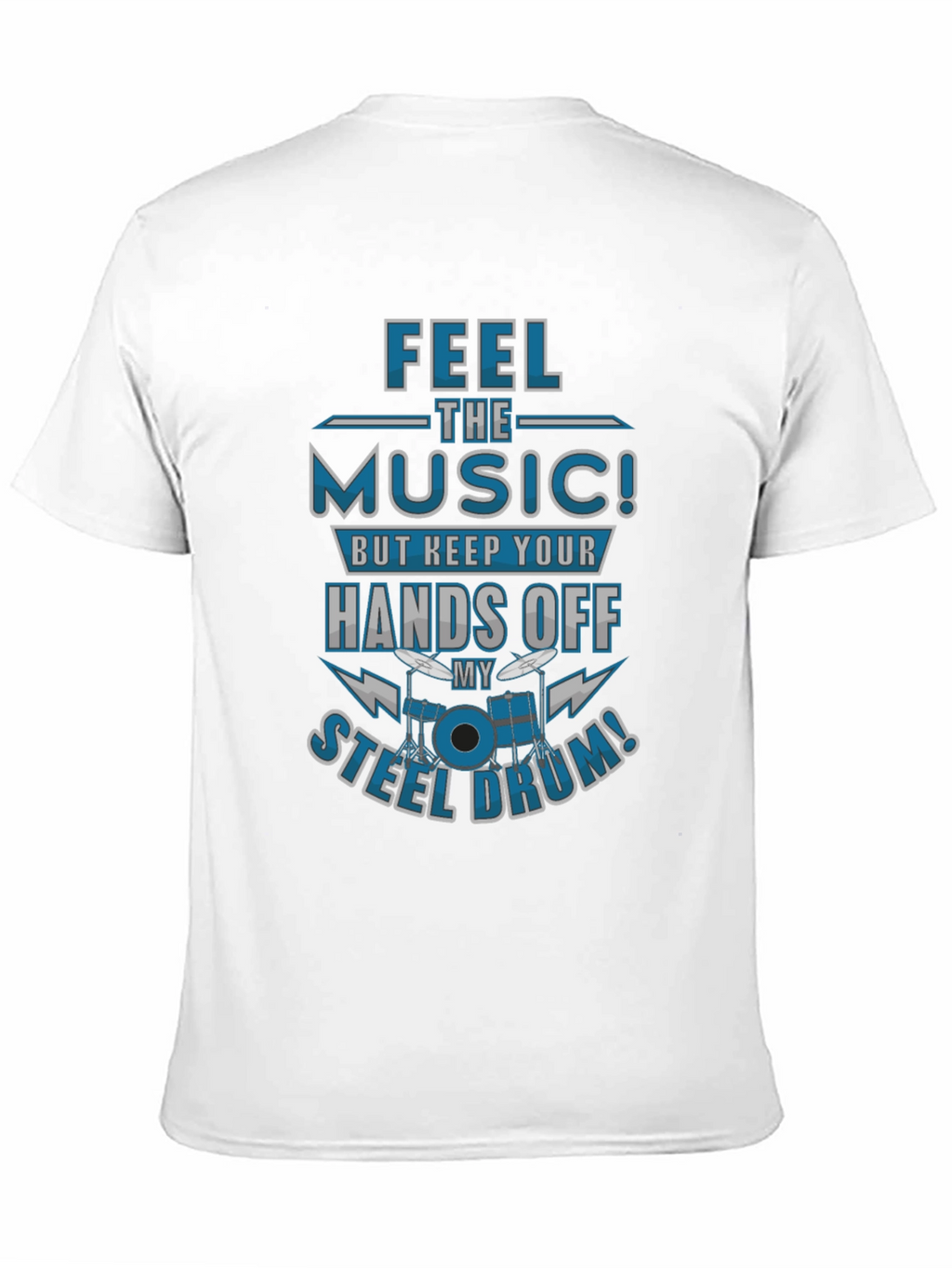 Feel the Music Steel Drum Graphic Tee
