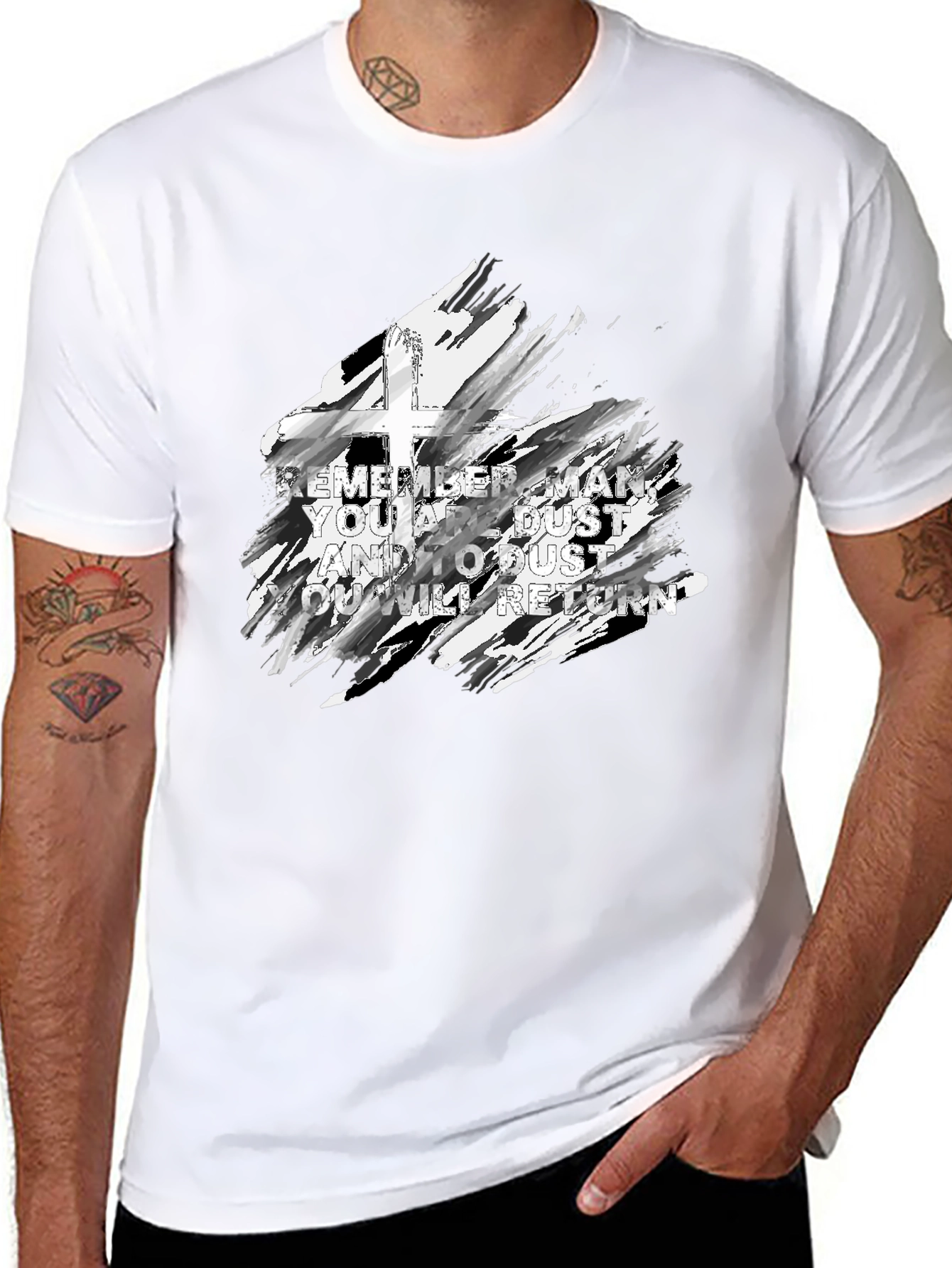 Memento Mori Cross Graphic Tee