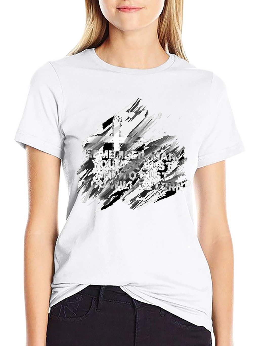 Memento Mori Cross Graphic Tee