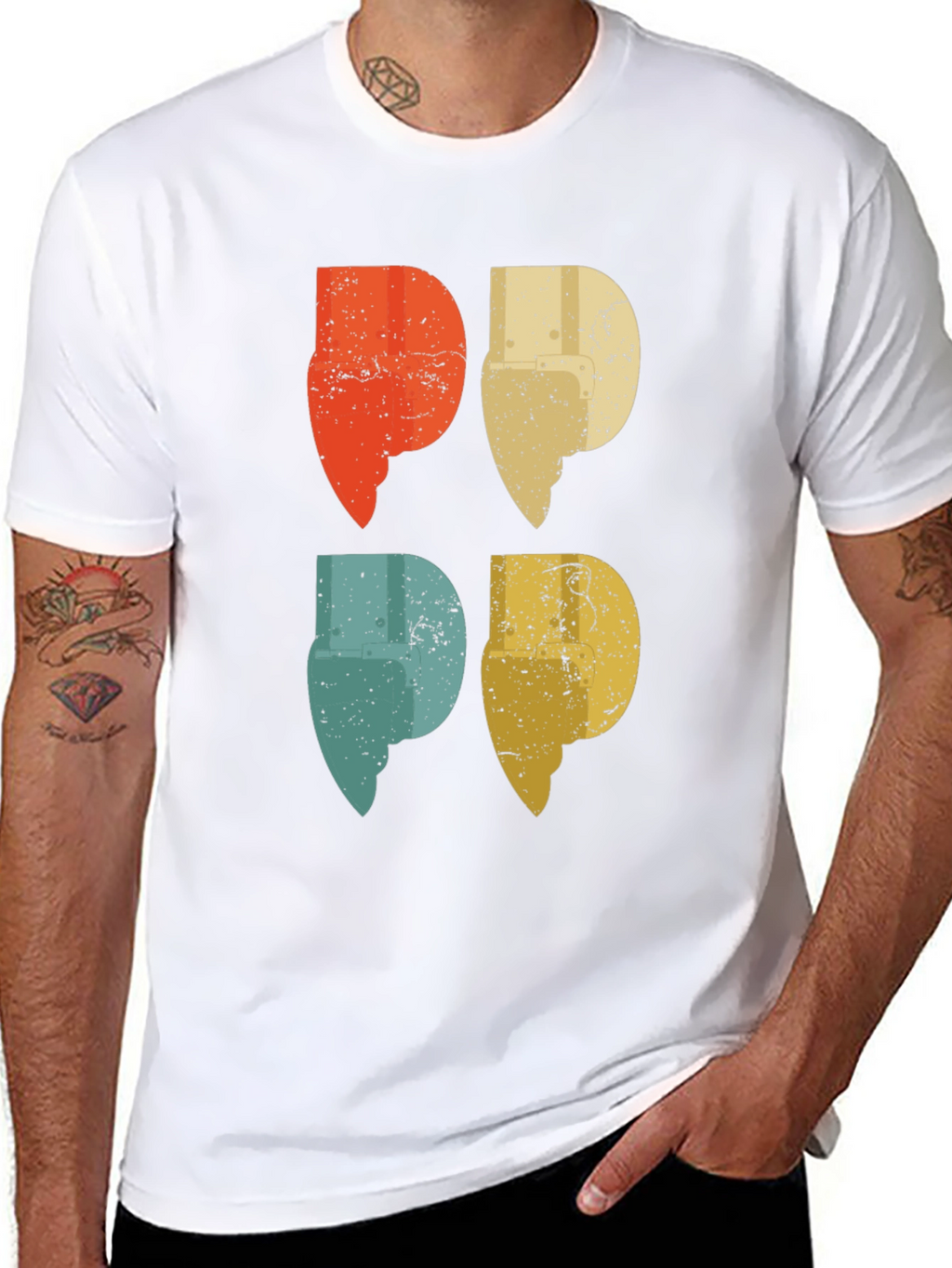 Retro Pop Art Toilet Paper T-Shirt