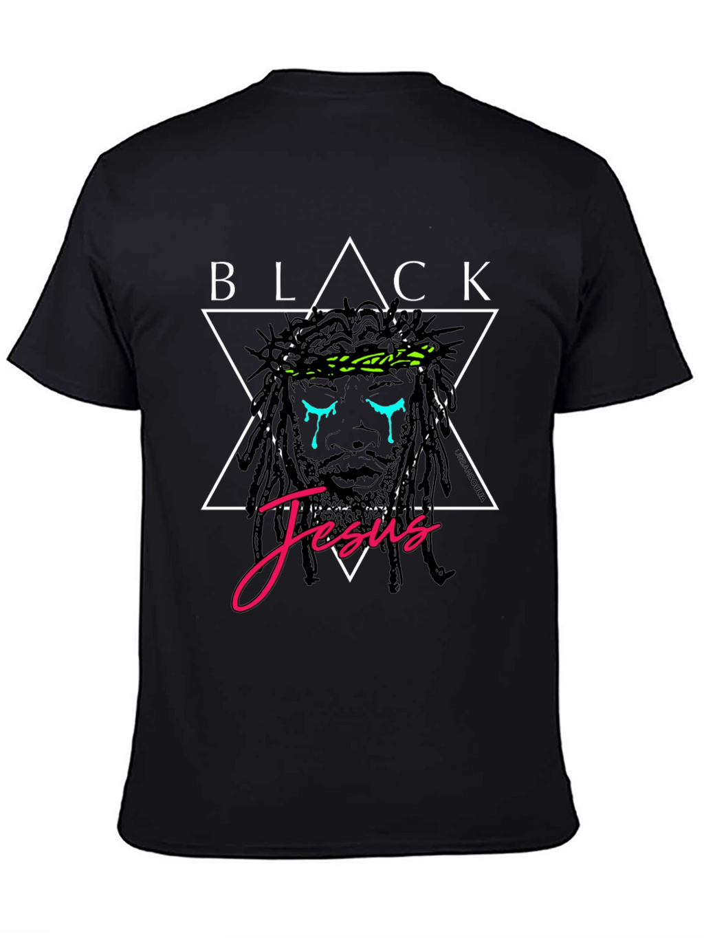 Black Jesus Graphic T-Shirt