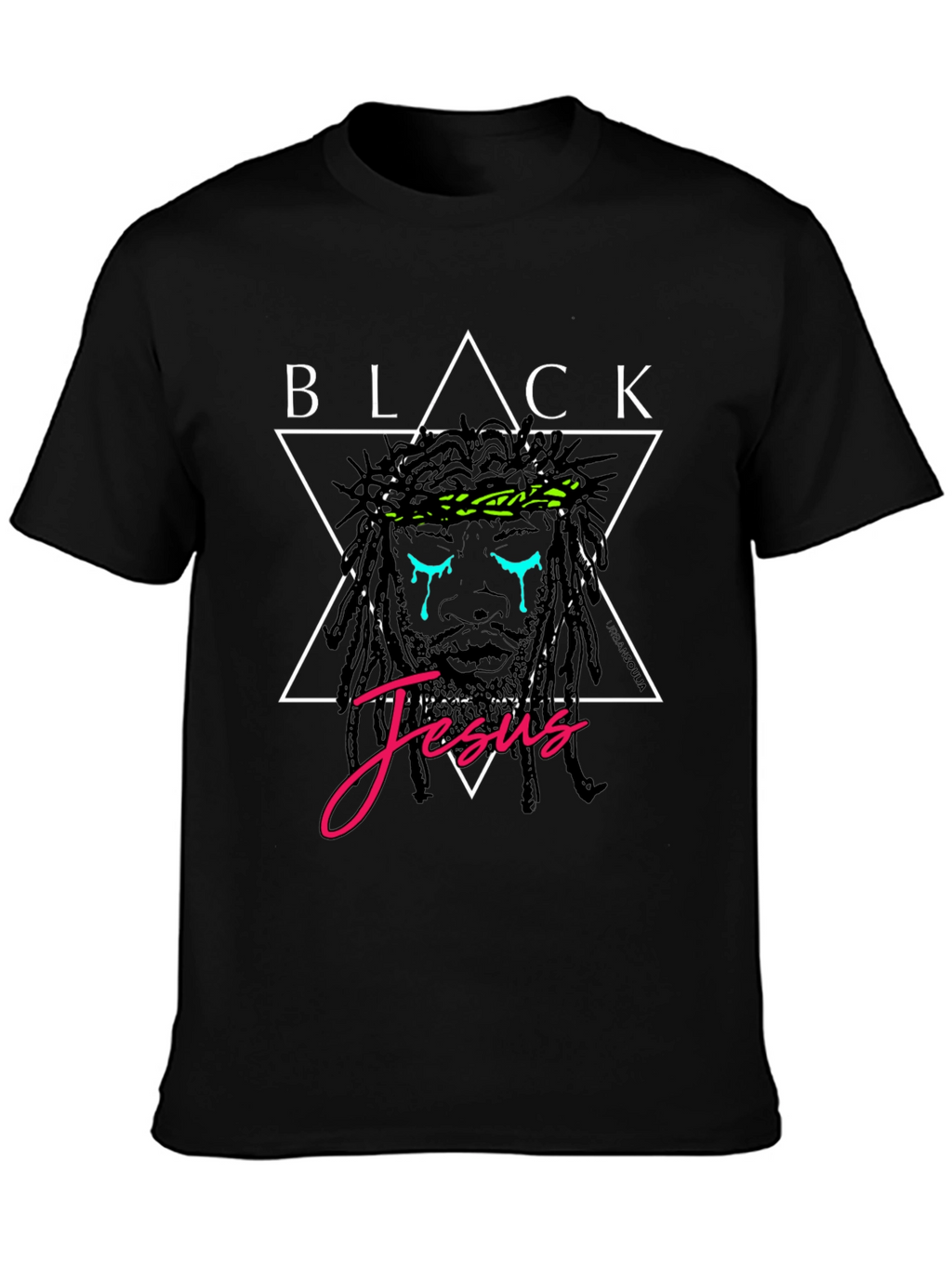 Black Jesus Graphic T-Shirt
