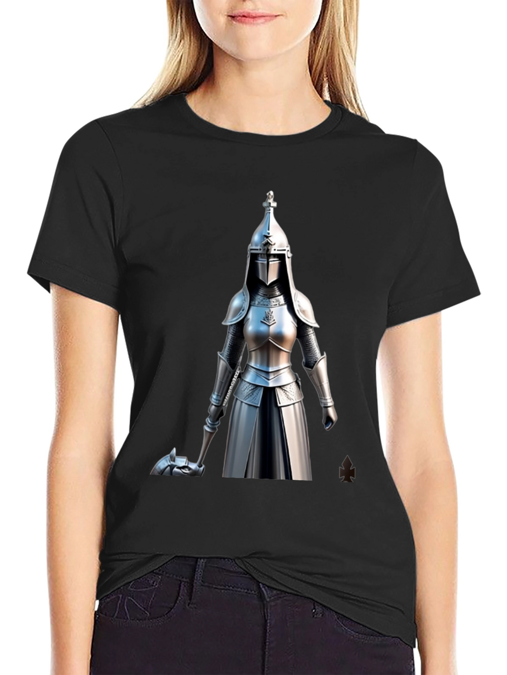 Knight T-Shirt - Medieval Warrior Design