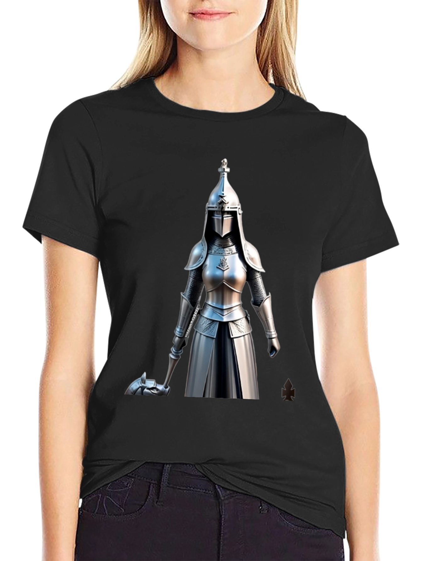 Knight T-Shirt - Medieval Warrior Design
