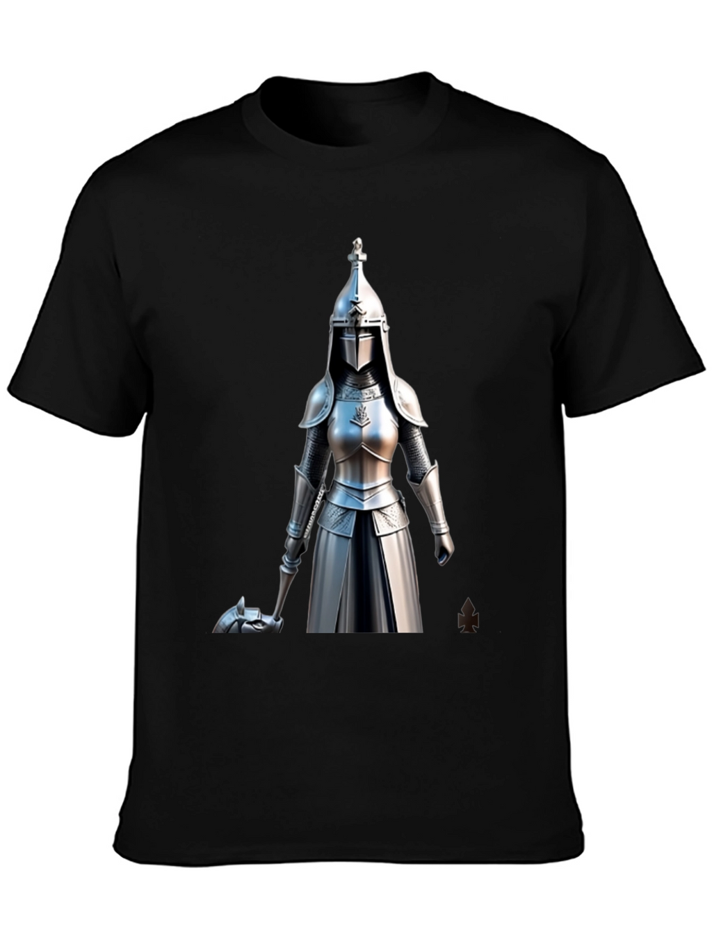 Knight T-Shirt - Medieval Warrior Design