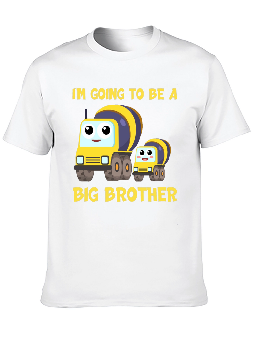 Big Brother Concrete Truck T-Shirt