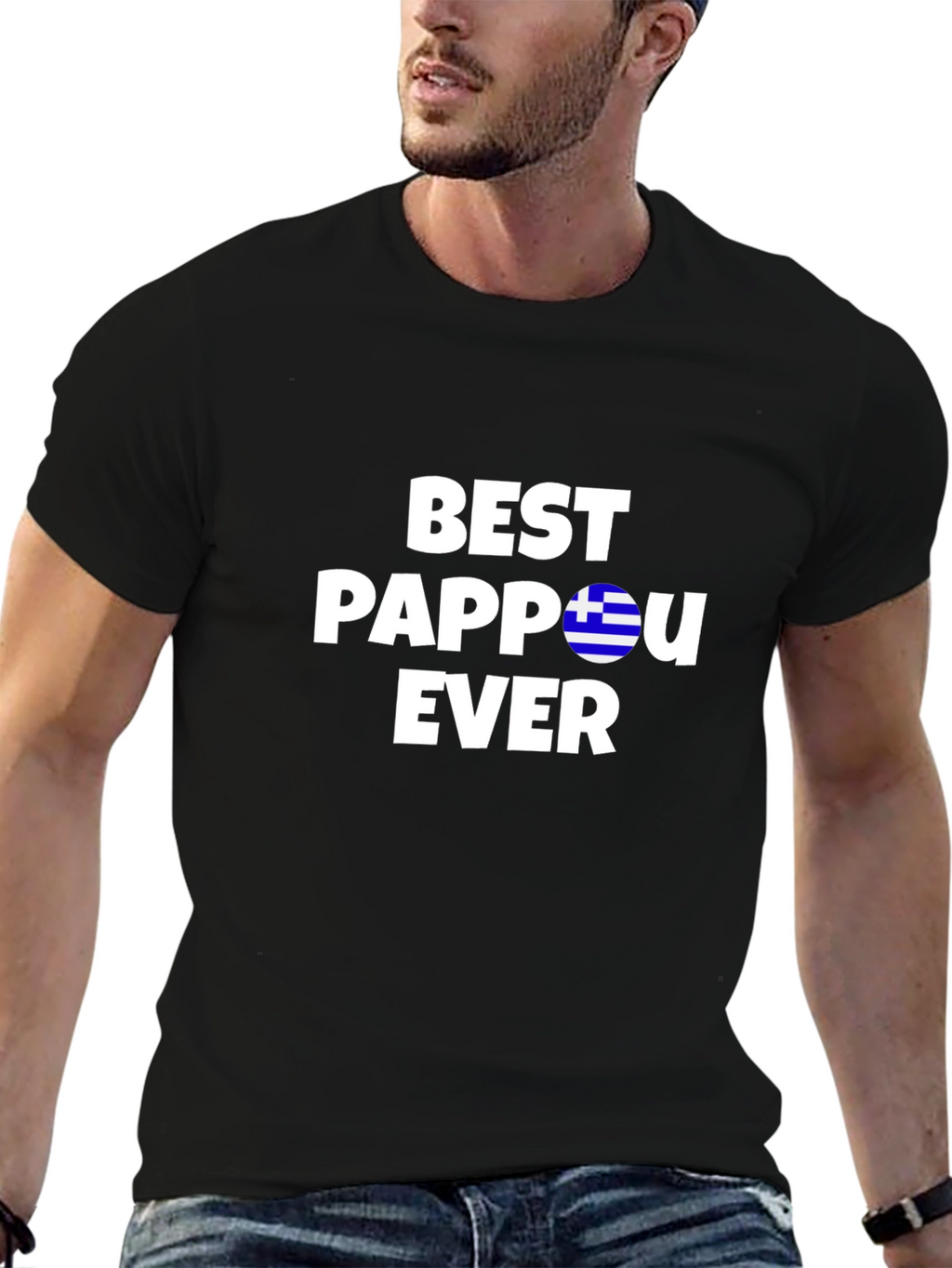 Best Pappou Ever T-Shirt - Greek Pride